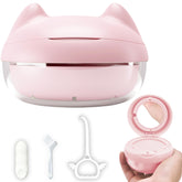 Gaboolo Pink Cat Retainer Case - front view