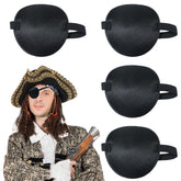 Gabrella 4 Pcs Eye Patches for Adults close-up of soft polyester fabric