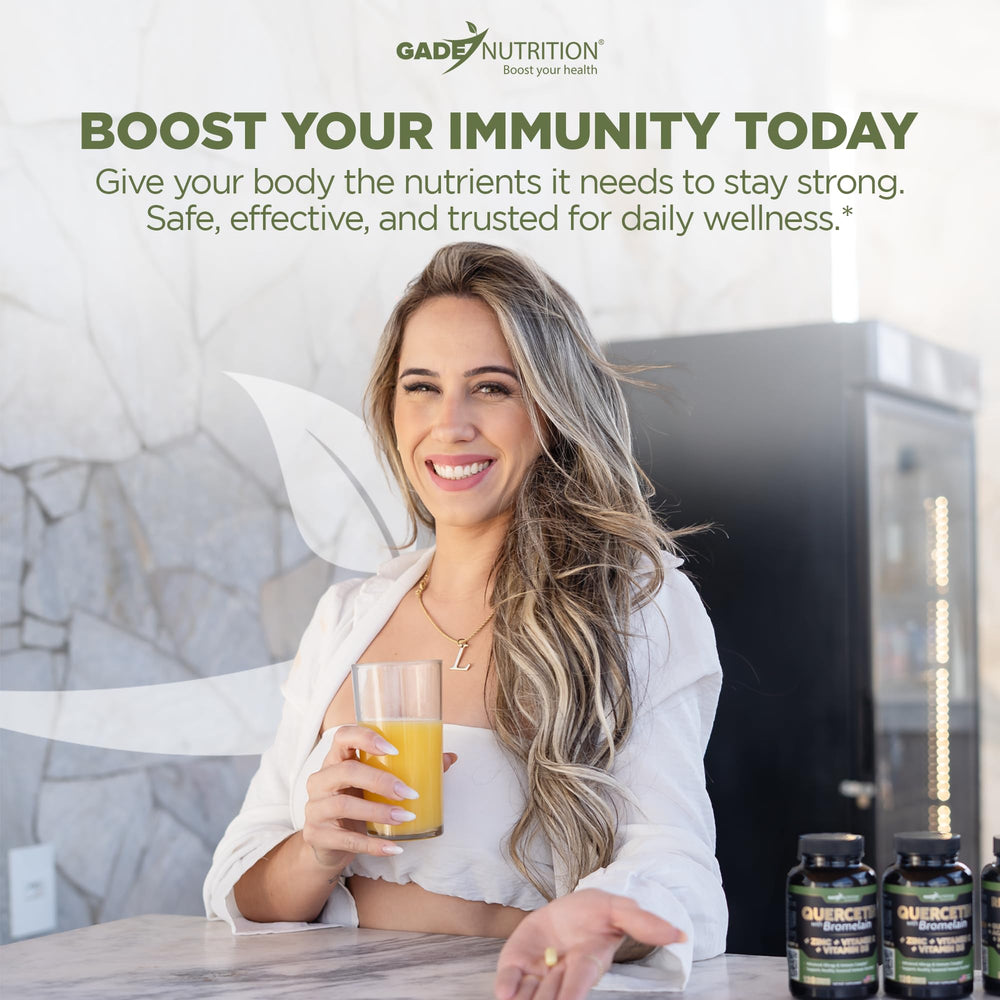 Gluten-free and vegan quercetin supplement image