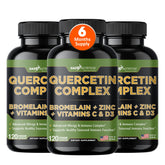 Gade Nutrition Quercetin 500mg bottle with bromelain and vitamin C and zinc