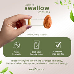 Gade Nutrition label close-up
