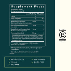 Gaia Herbs Jump Start packaging showing 60 vegan liquid phyto-capsules