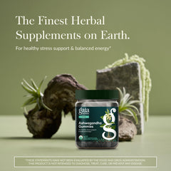 Gaia Herbs Ashwagandha Gummies product label