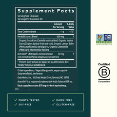 Close-up of astragalus extract used in Gut Revival