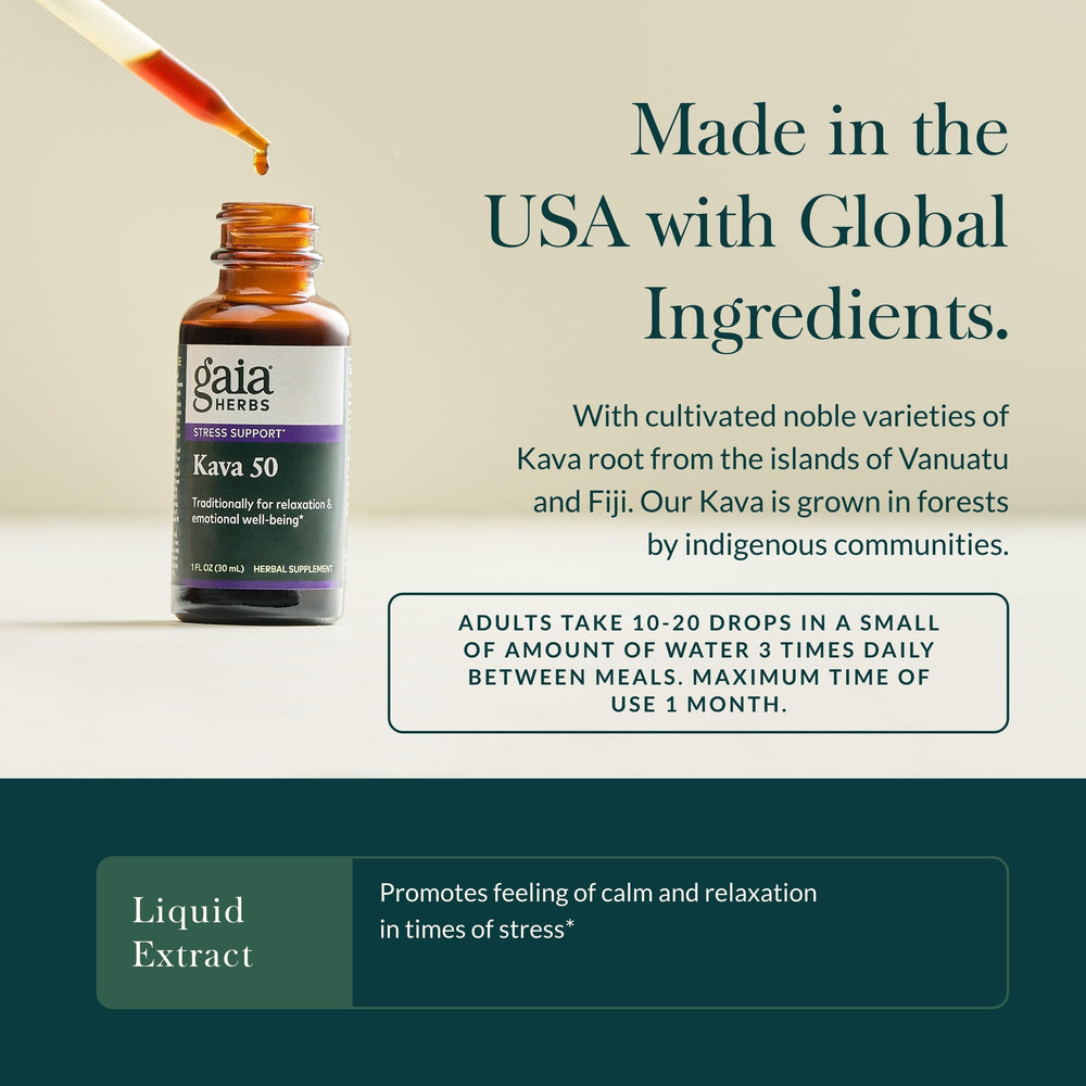 Graphic showing noble kava cultivars used in Gaia Herbs Kava Root Extra Strength