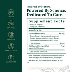 Gaia Herbs PRO close-up of liquid phyto-cap capsule highlighting smooth texture