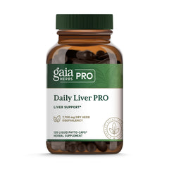 Gaia Herbs Pro Daily Liver Pro bottle – front view