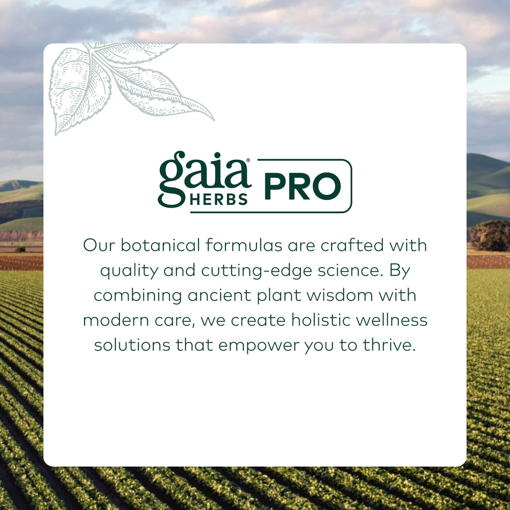 60 capsules bottle of GAIA Herbs PRO Fermented Beet & Maca