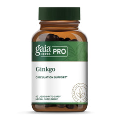 GAIA Herbs PRO Ginkgo bottle label