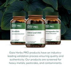 Gluten-free capsules of Gaia Herbs PRO Olive Leaf 1360