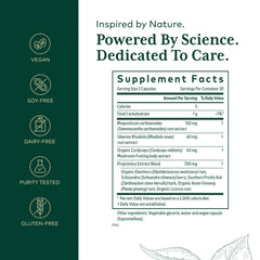 Close-up of Eleuthero Rhodiola Schisandra herbal blend used in Revive HPA