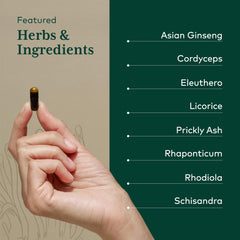 Gaia Herbs PRO quality testing and potency assurance label