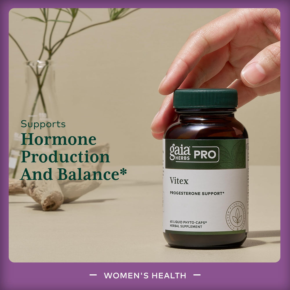 Chaste tree berry supplement for menopause support