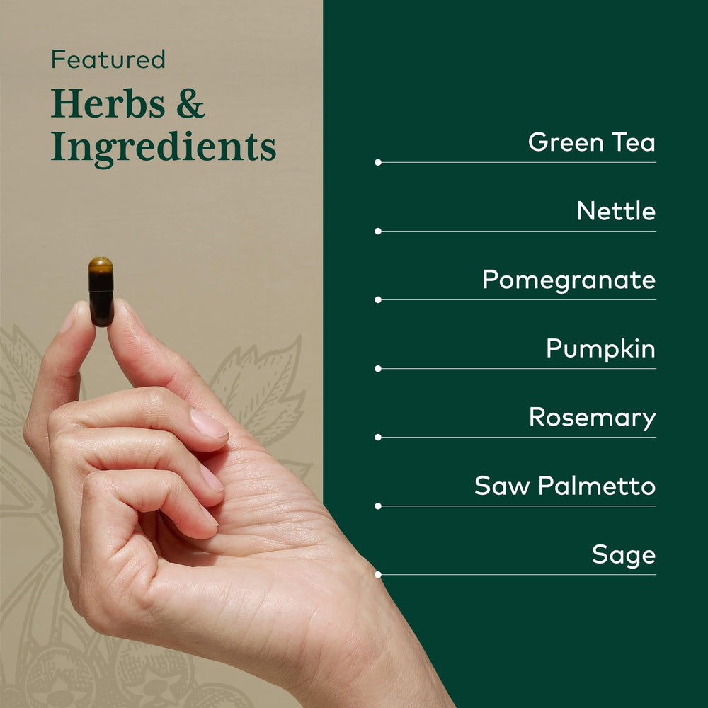 Gaia Herbs Pro Prostate Formula packaging and label