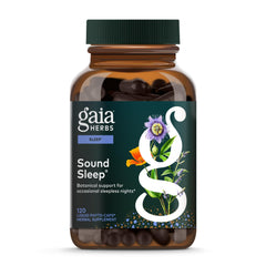 Gaia Herbs Sound Sleep bottle hero image