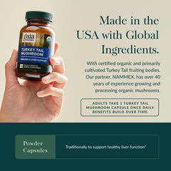 Purity-tested vegan, organic, gluten-free label