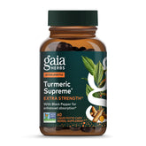 Gaia Herbs Turmeric Supreme – bouteille: soutien potentiel à une mobilité active au quotidien.