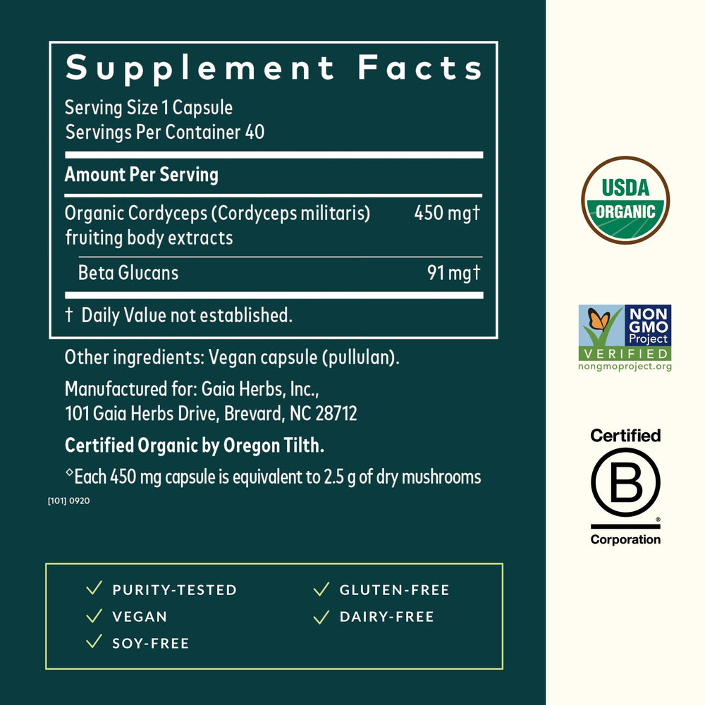 Gaia Herbs vegan liquid phyto-capsules product