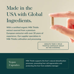Milk thistle extraction equipment used for Gaia Herbs product