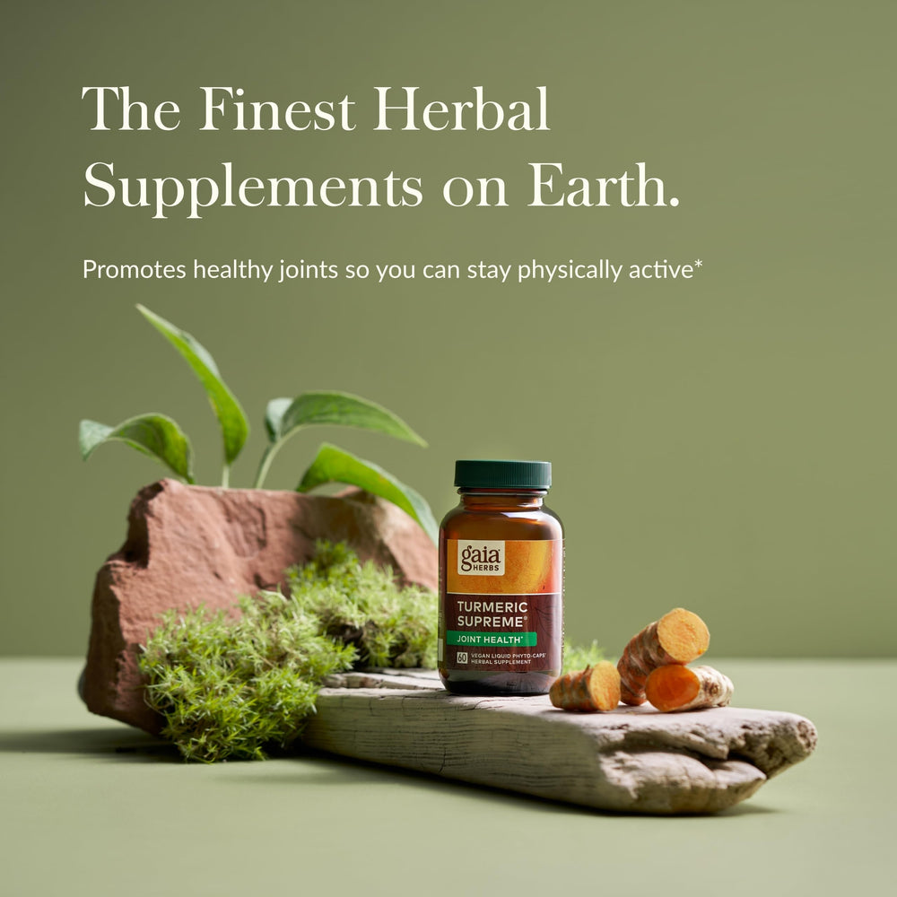 Close-up of turmeric roots used in joint health formula