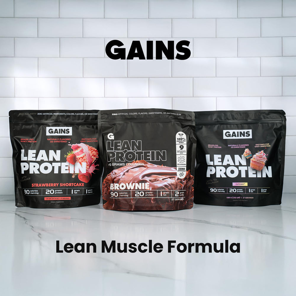 GAINSINBULK Lean Protein recipe ideas highlight versatile uses