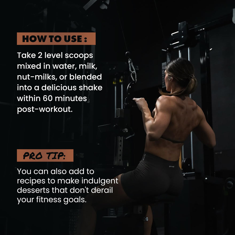 GAINSINBULK Protein smoothie brownie idea illustrates versatile shake option.