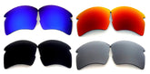 Galaxylense replacement nose pads and earsocks for Oakley Flak 2.0 - Black