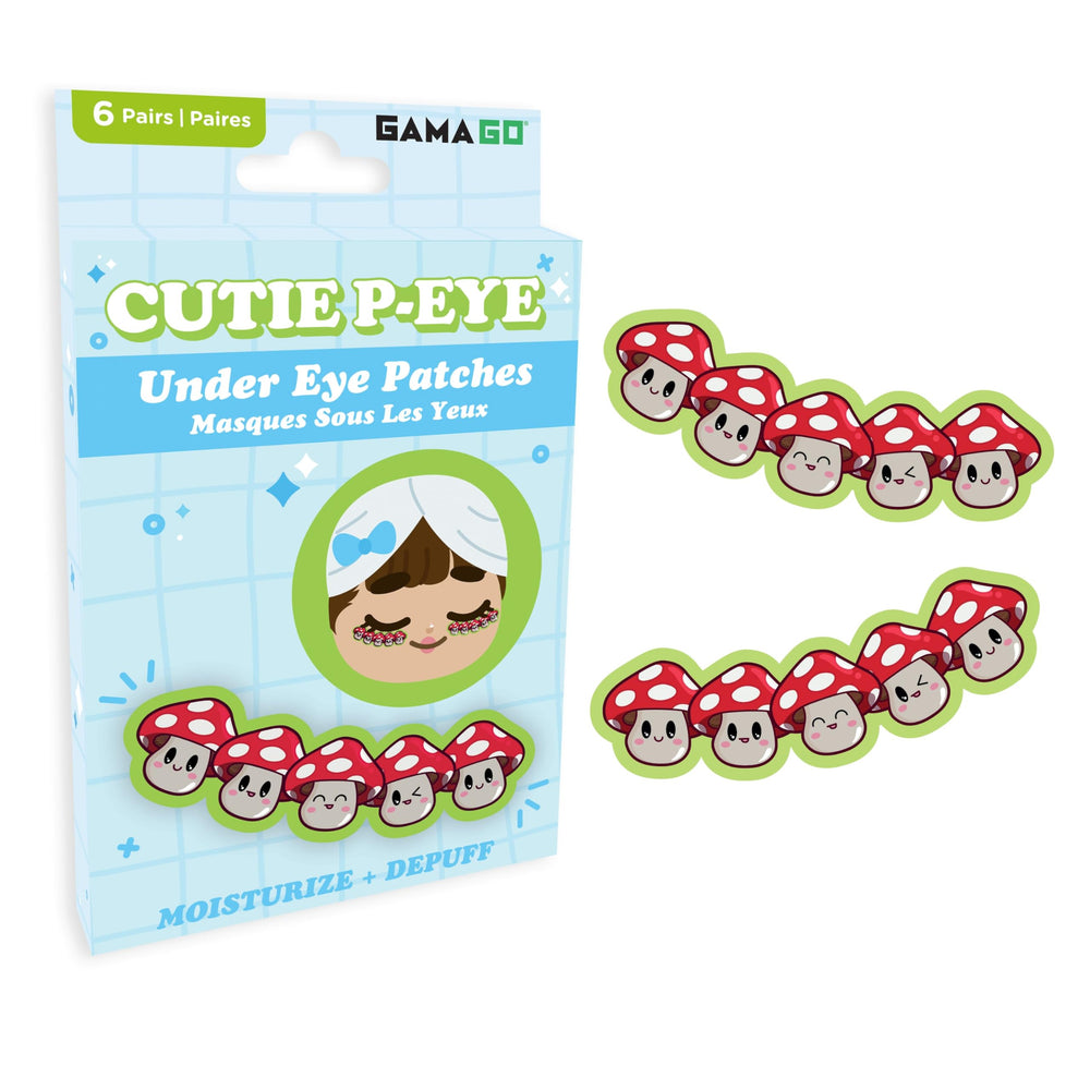 GAMAGO Funky Fungi Cutie P-Eyes box with six patches