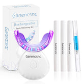Ganencsnc Teeth Whitening Kit with LED light and tray