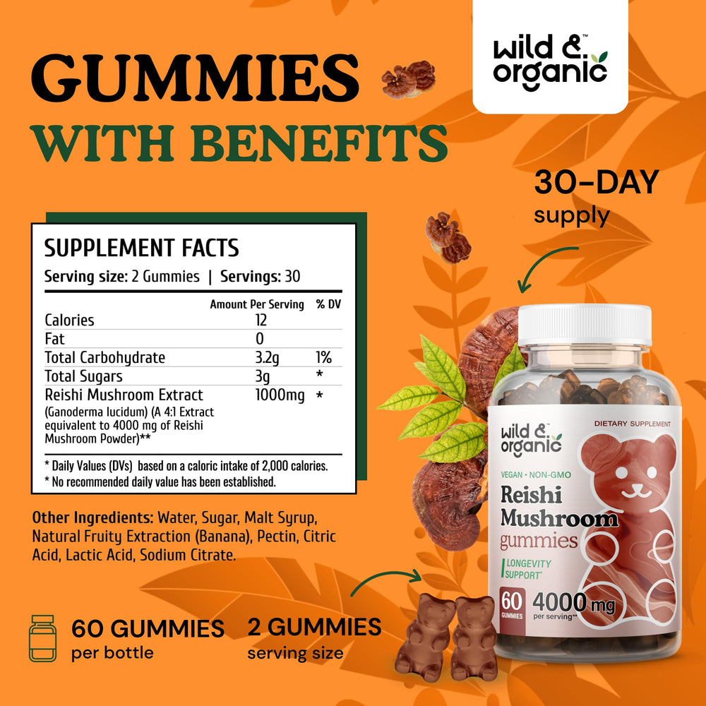 Close-up of ganoderma lucidum extract used in gummies (1000 mg per gummy)