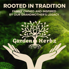 Made in the USA quality badge for Garden of Herbz products