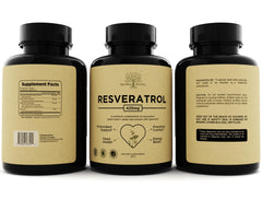 Nutrition facts panel for the supplement