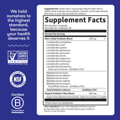 Garden of Life doctor-formulated endorsement logo suggests trusted formulation.