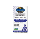 Front bottle of Garden of Life Dr. Formulated Probiotics Men's Daily Care 40B CFU