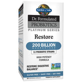 Garden of Life Platinum Series Restore bottle with capsules