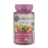 Front view of Garden of Life Organics Women's 40+ Multi Gummies Berry bottle