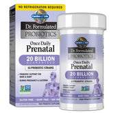 Bottle label for Garden of Life Once Daily Prenatal Probiotic