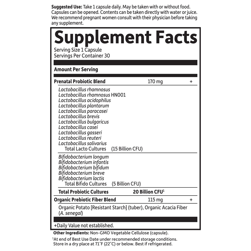 30-count vegetarian capsules bottle