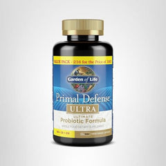 Lifestyle image showing probiotic supplements for wellness