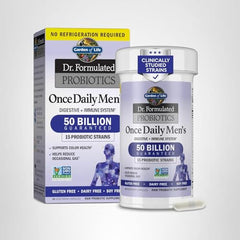 Garden of Life Probiotics for Men product packaging