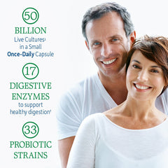 Illustration of probiotic strains in Garden of Life Colon Care