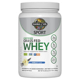 Garden of Life SPORT Vanilla Whey Protein Powder front label