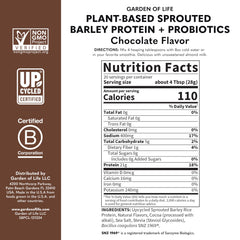 Non-GMO vegan ingredients for Garden of Life protein powder