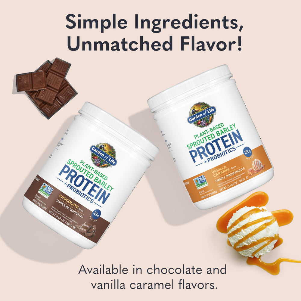 Protein powder folded into baking recipe