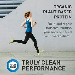 Probiotic blend label on Garden of Life protein powder