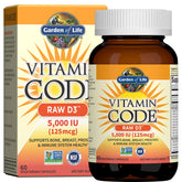 Garden of Life Vitamin Code RAW D3 5000 IU - 60 vegetarian capsules