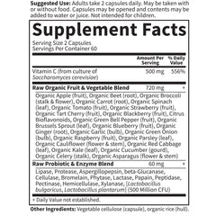 Open capsules shown mixing powder into water or juice.