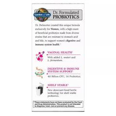 30-day supply packaging for Garden of Life Probiotics