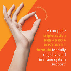 16 probiotic strains including L. rhamnosus GG and B. lactis Bl-04