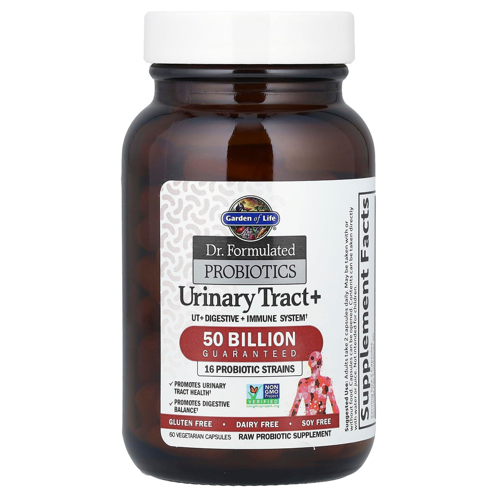 Close-up of Urinary Tract+ capsules